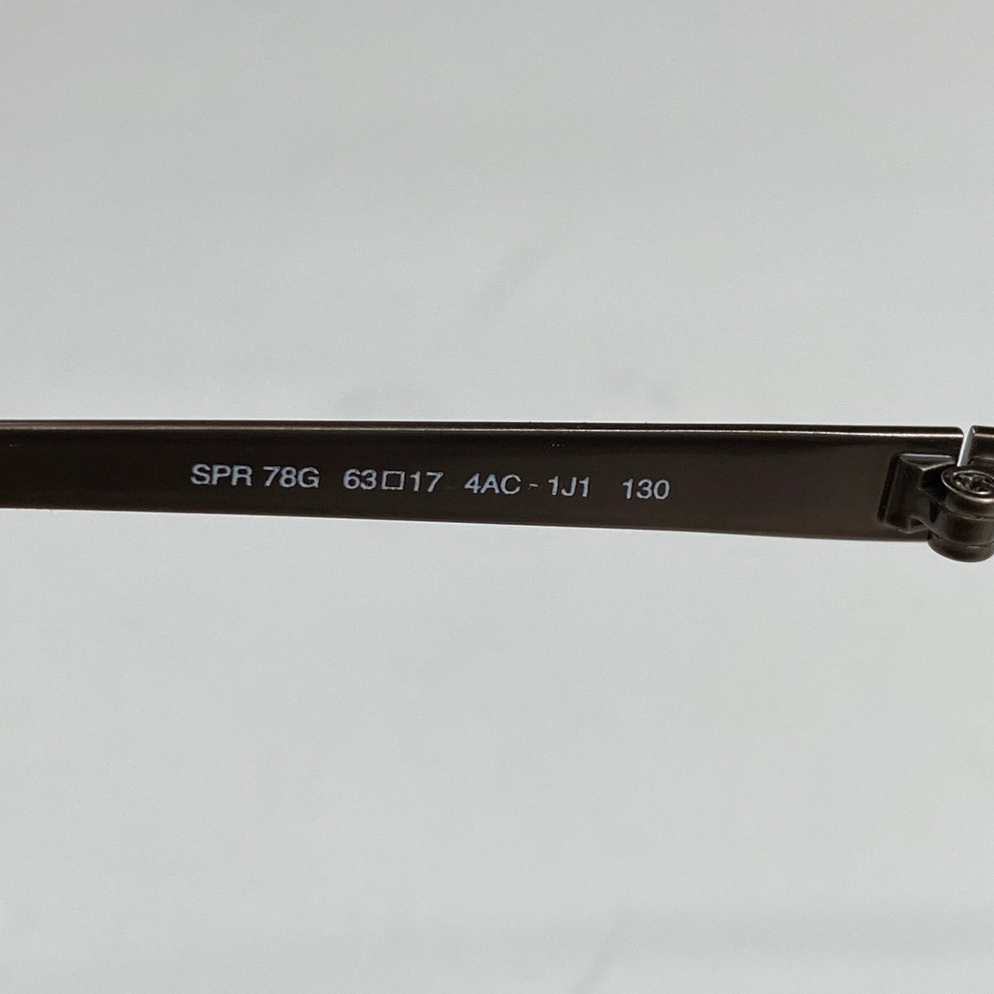 PRADA プラダ / ハーフリム 伊達メガネ 度なしクリアレンズ