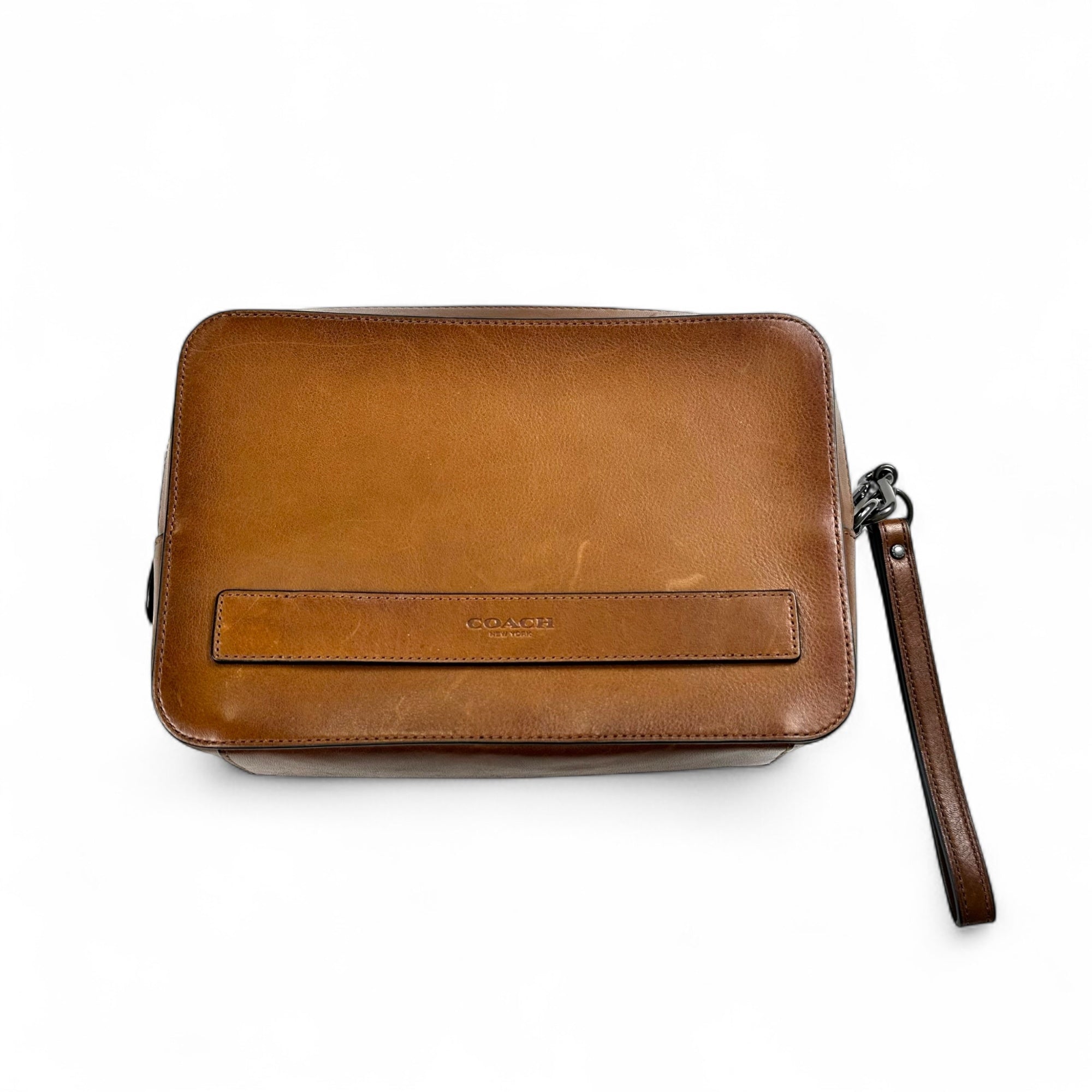 COACH コーチ / オールレザー セカンドバッグ クラッチバッグ 93527