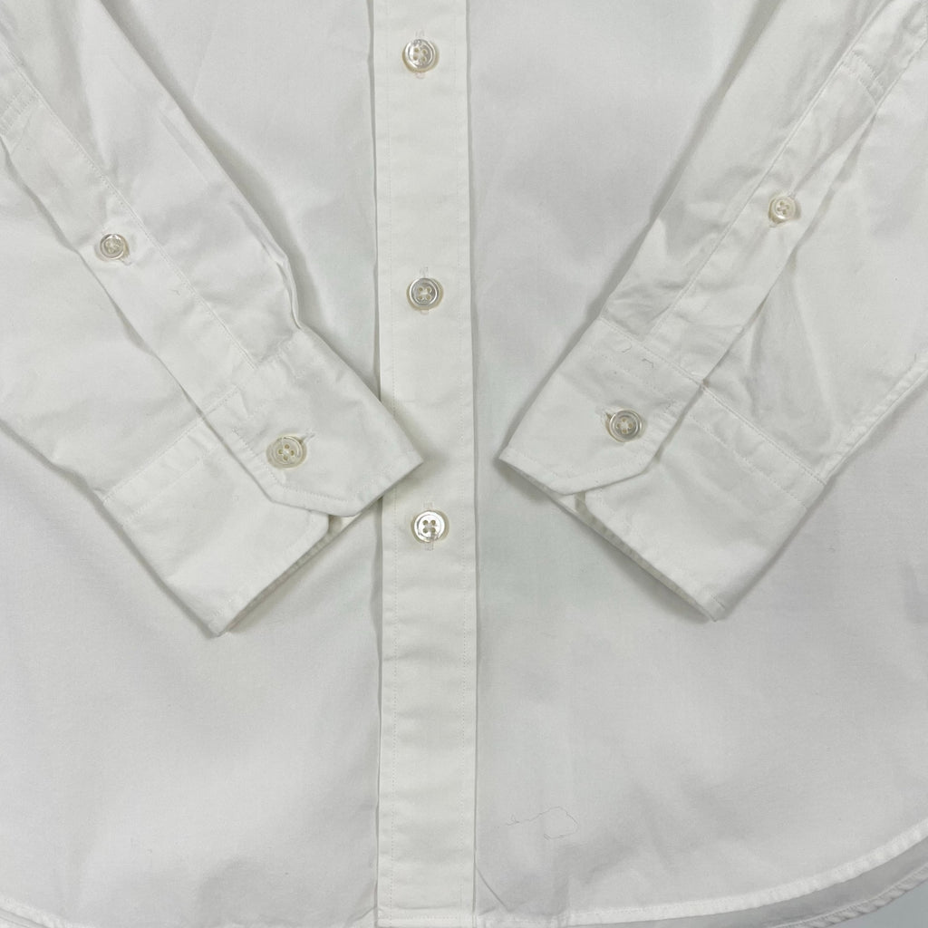 TOMORROWLAND / ブリティッシュポプリン セミワイドカラーシャツ 参考定価：18,000程度 SIZE：M