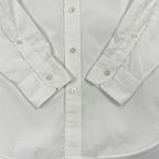 TOMORROWLAND / ブリティッシュポプリン セミワイドカラーシャツ 参考定価：18,000程度 SIZE：M