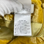 DRIES VAN NOTEN / シルクMIXベロアギャザースカート タグ付 参考定価：80,000程度 SIZE:34