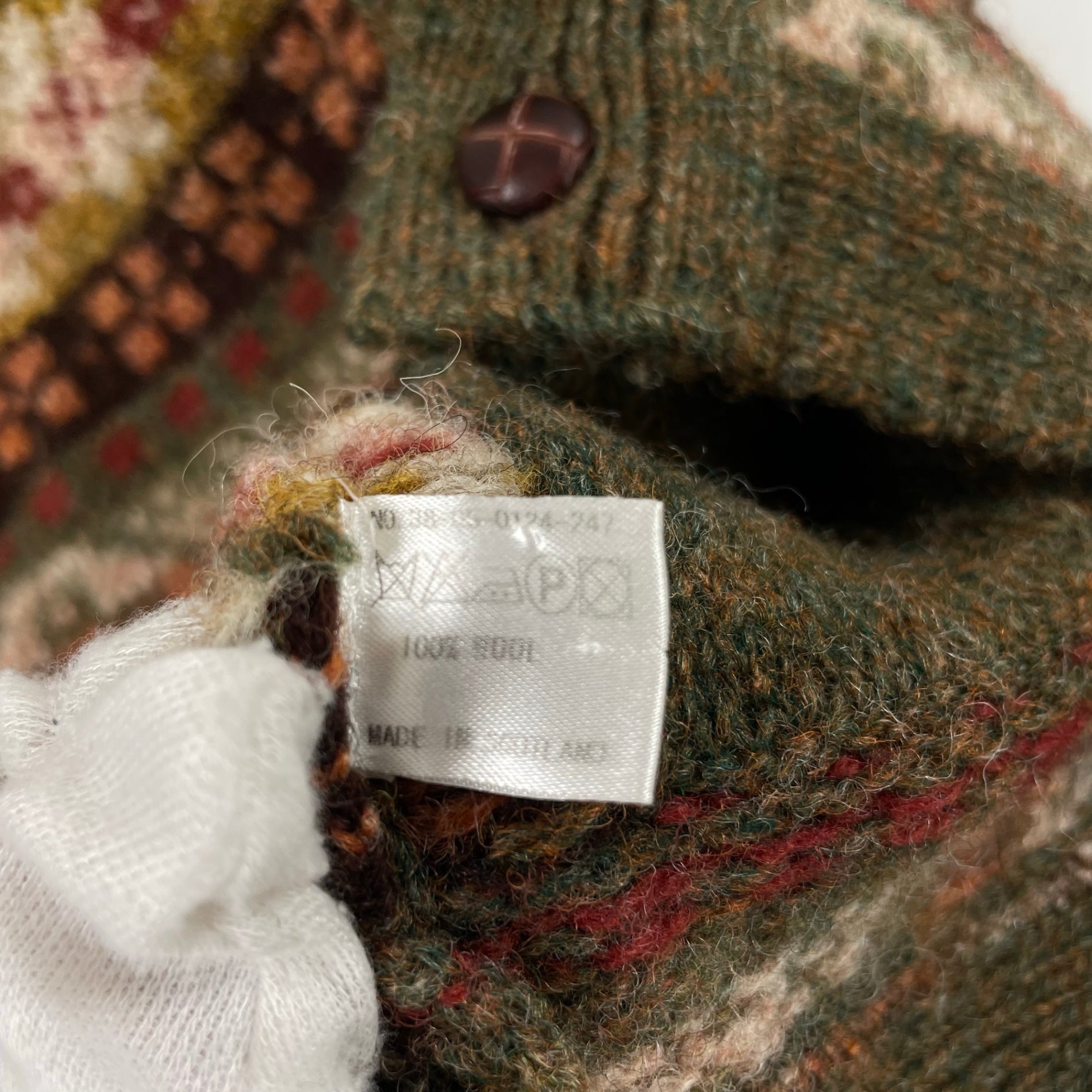 Jamieson's  × BEAMS PLUS / フェアアイルニットベスト SIZE:XL