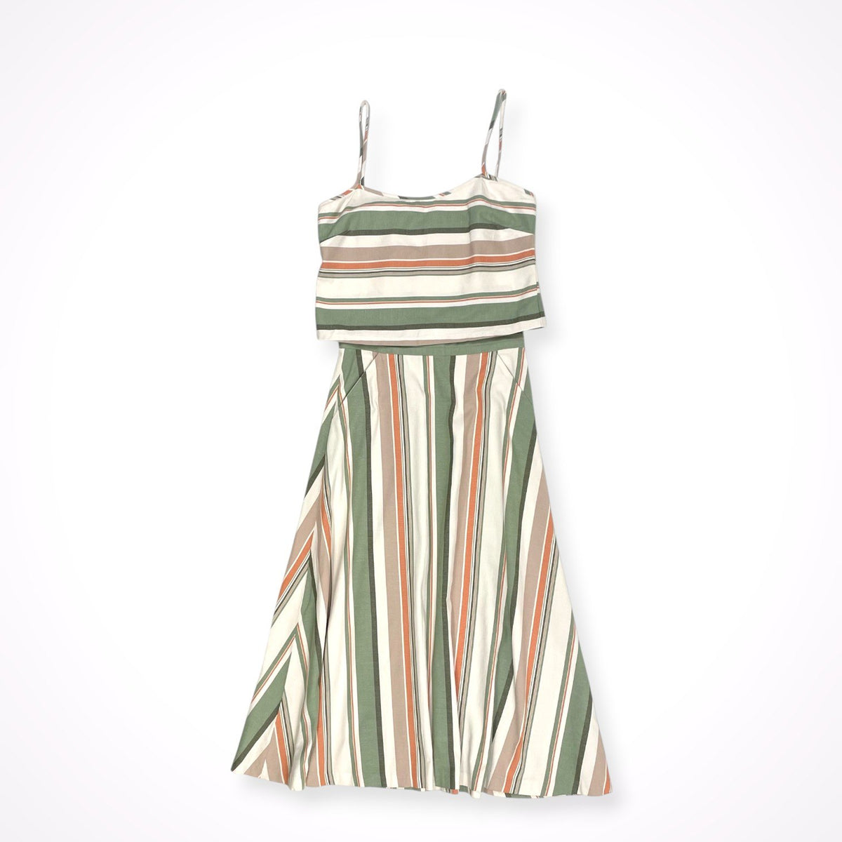 CHRISTINE ALCALAY / キャミソールトップス＆フレアスカート セットアップ 参考定価：65,000程度 SIZE:XS