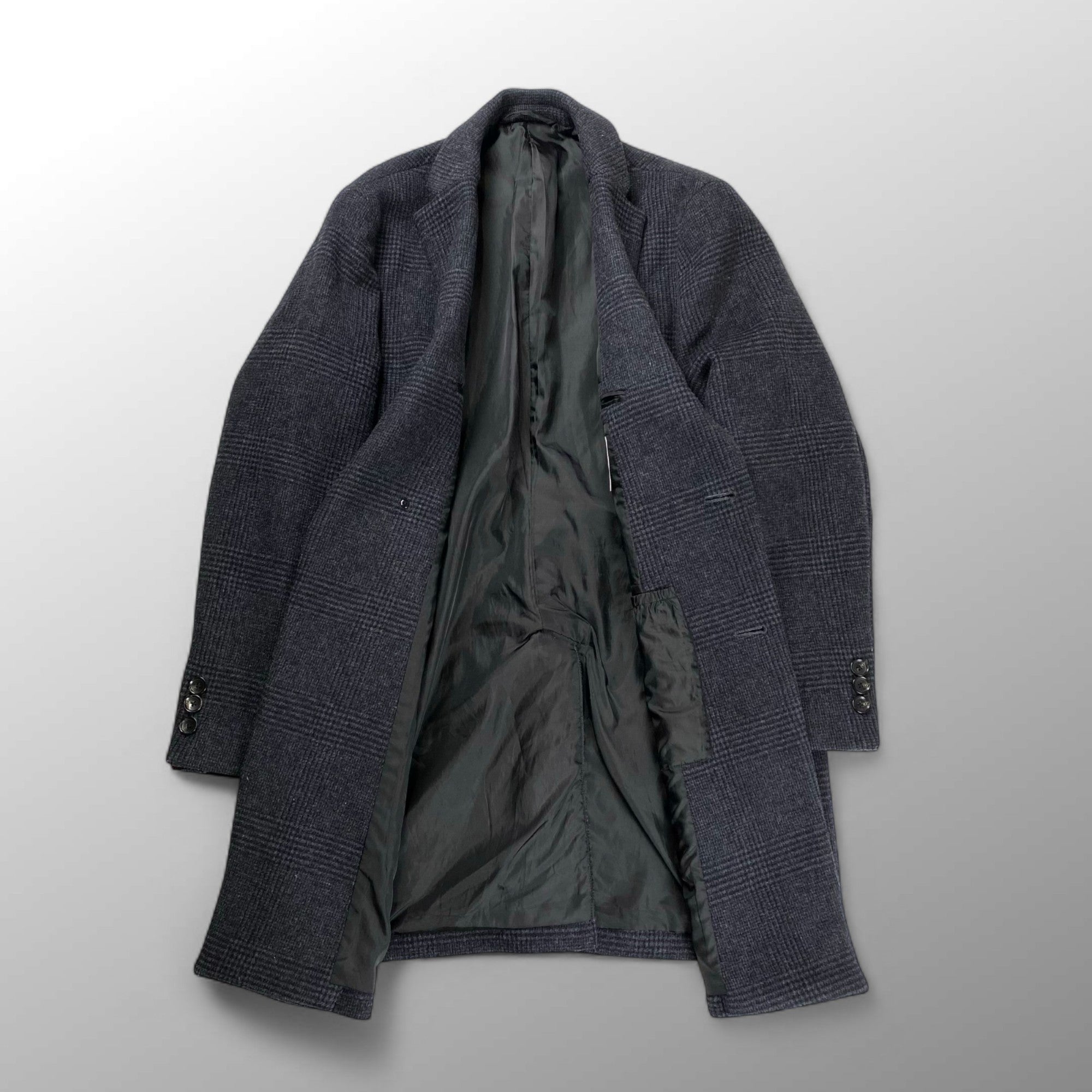 B:MING by BEAMS ビーミング バイ ビームス / タスマニアチェスターコート グレー 参考定価：26,000+tax SIZE:M