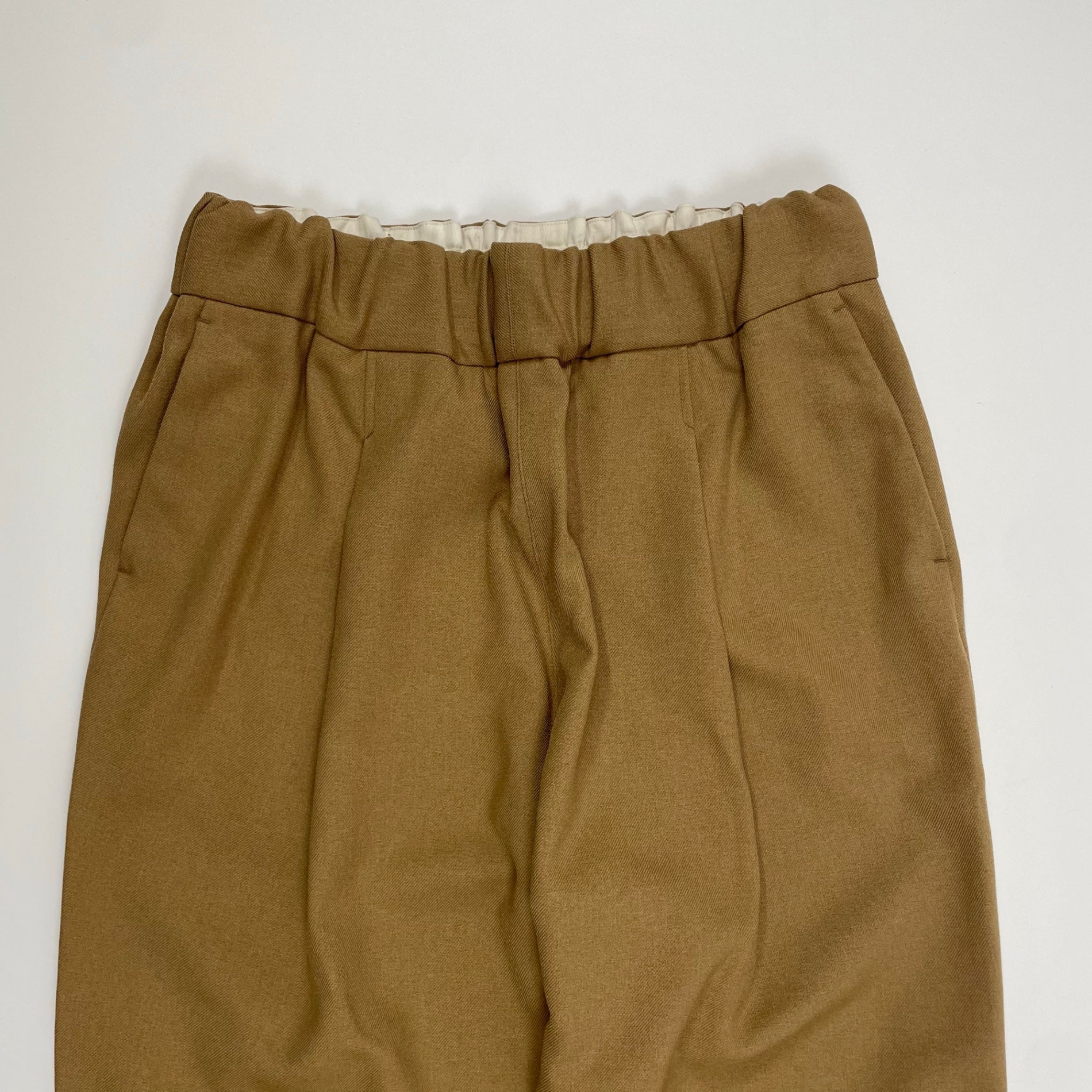 NO CONTROL AIR ノーコントロールエアー / アセテート&ポリエステルドビーブッチャーワイドパンツ 参考定価：23,000+tax SIZE：XS