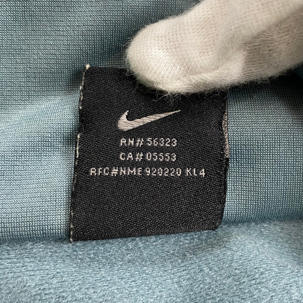 00's初頭 NIKE ナイキ / スモールスウォッシュ トラックジャケット グレー×ブラック SIZE:XL