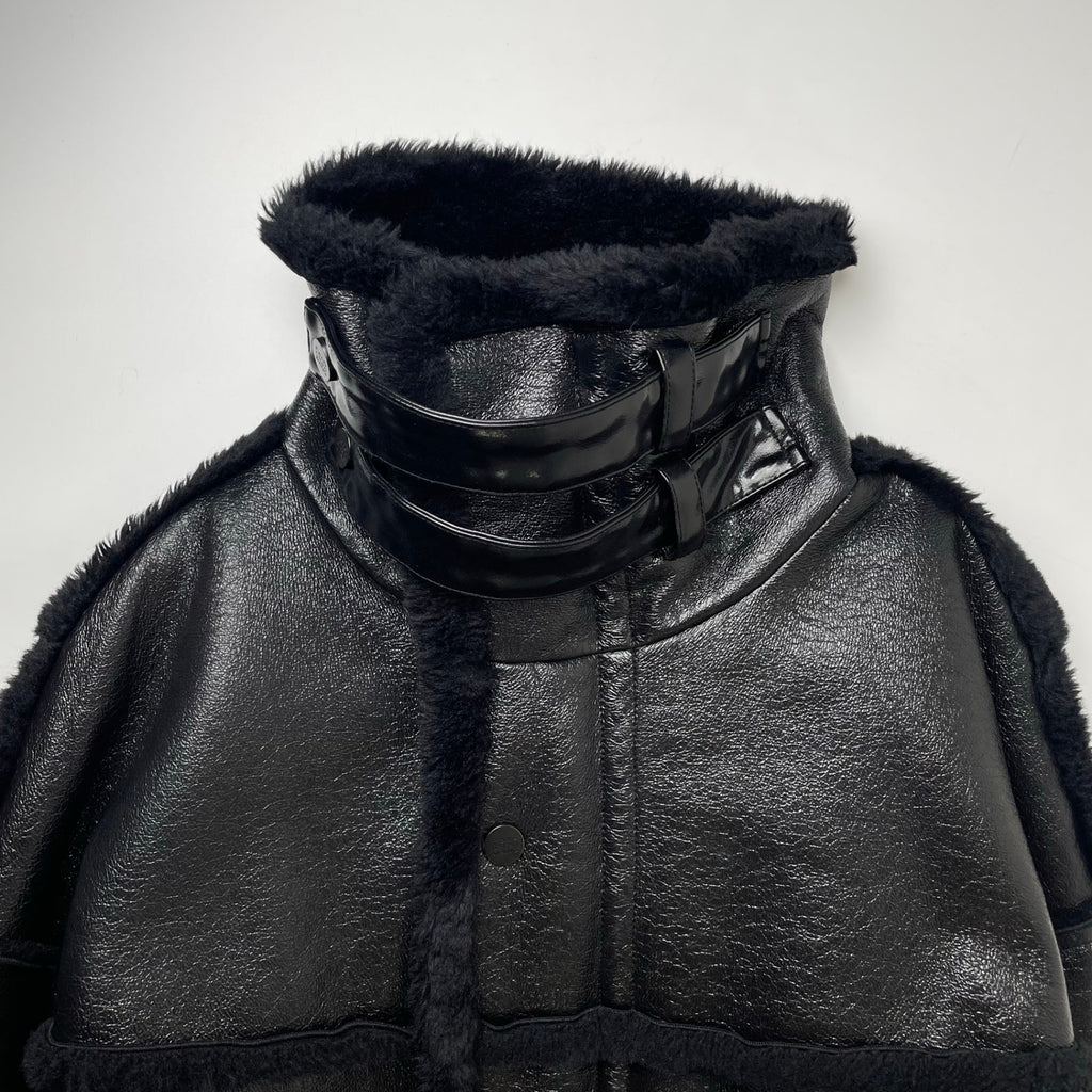 FenG CHen WANG / 異素材フライトボンバージャケット 参考定価：120,000程度 SIZE:S