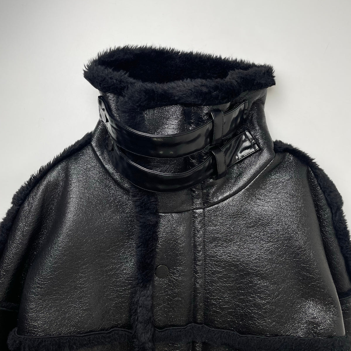 FenG CHen WANG / 異素材フライトボンバージャケット 参考定価：120,000程度 SIZE:S