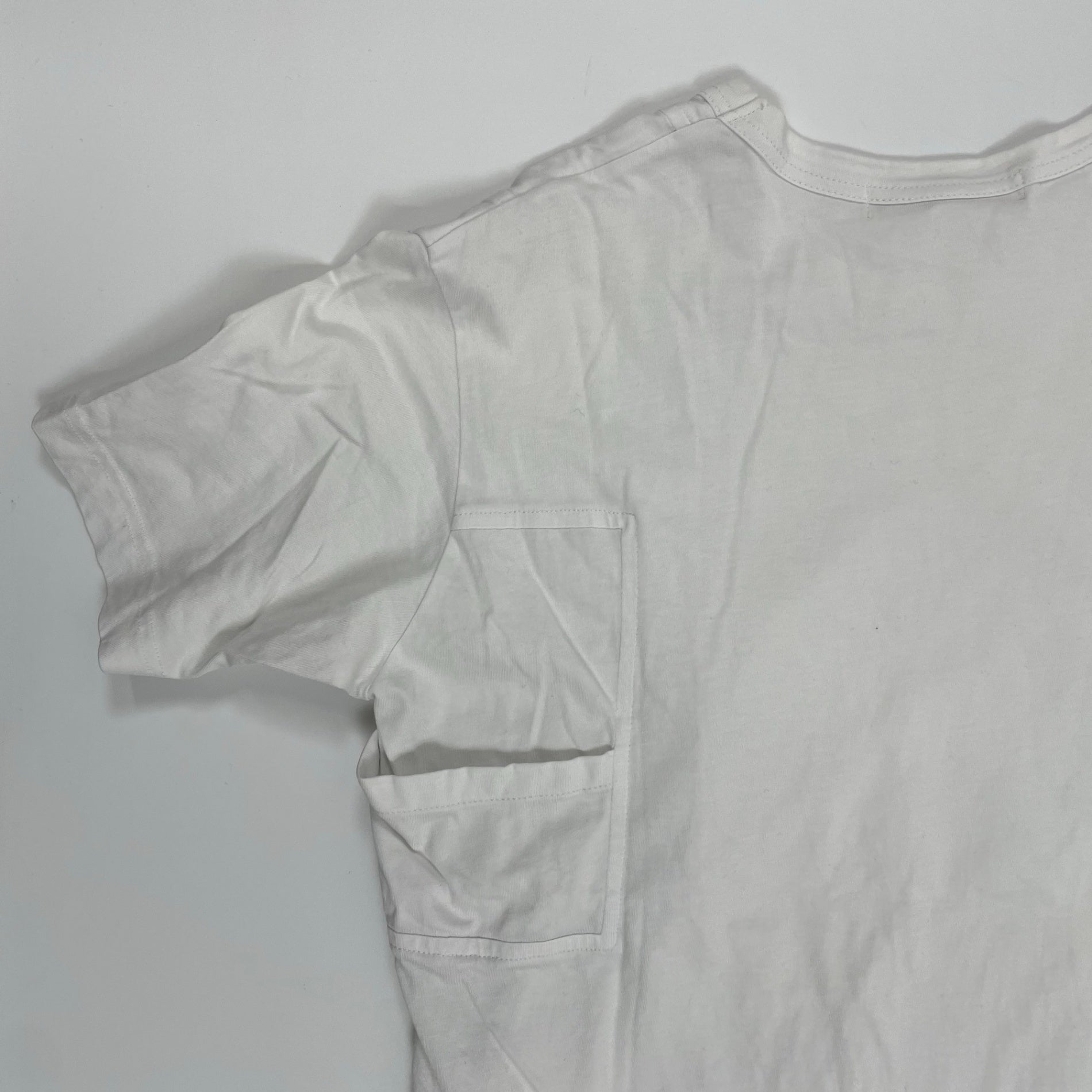 COMME des GARCONS SHIRT コムデギャルソンシャツ / メニーポケットTEE ホワイト 参考定価：20,000程度 SIZE：S
