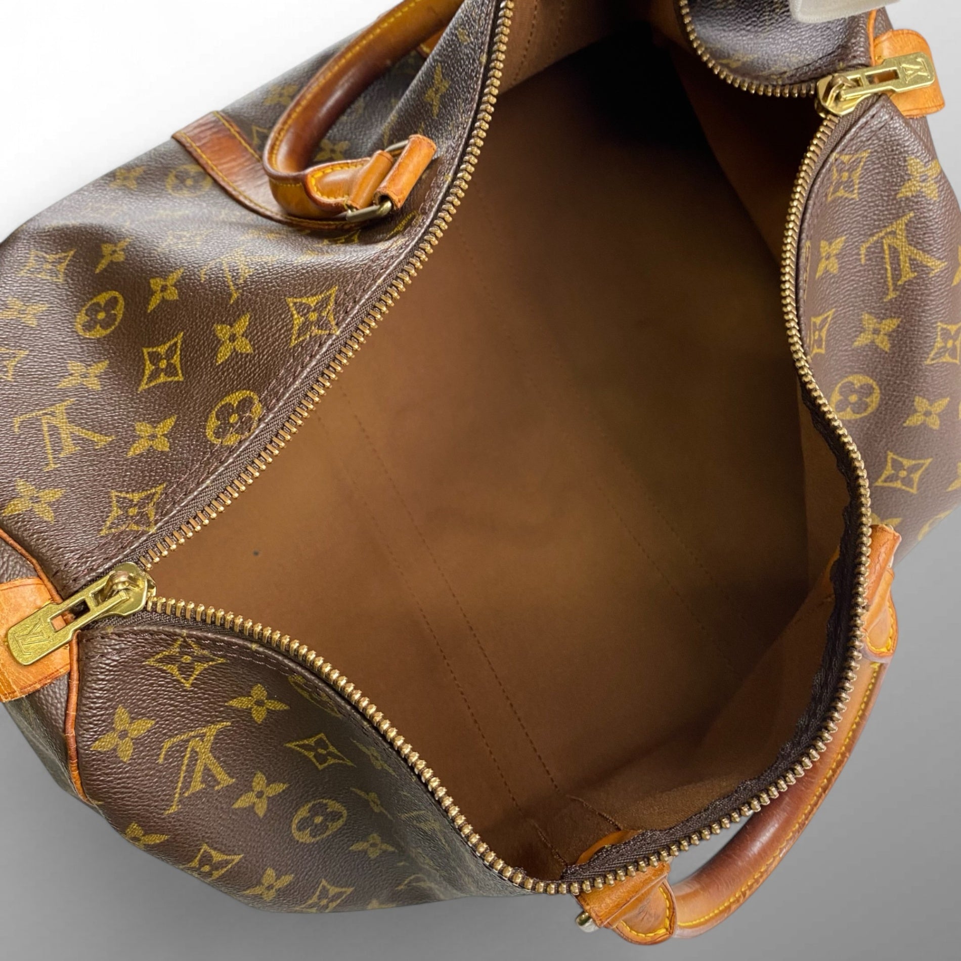 LOUIS VUITTON ルイ ヴィトン / キーポル45 M41428 SP1923 モノグラム ボストン トラベル ブラウン