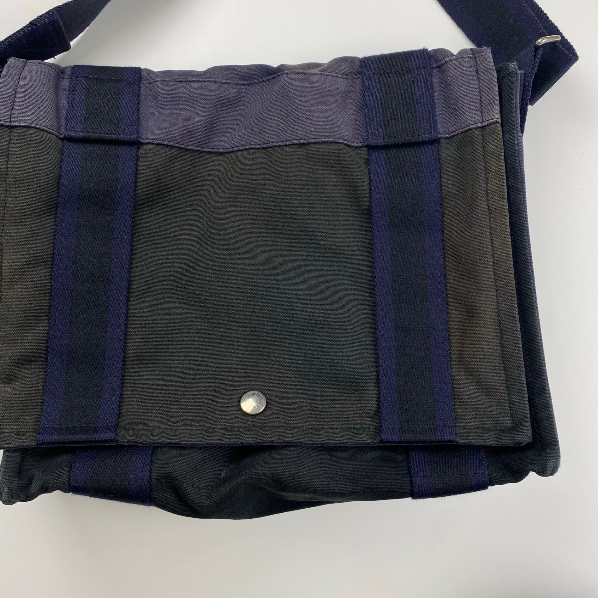 【状態考慮】 HERMES エルメス / フールトゥバサスPM フラップ ショルダーバッグ キャンバス