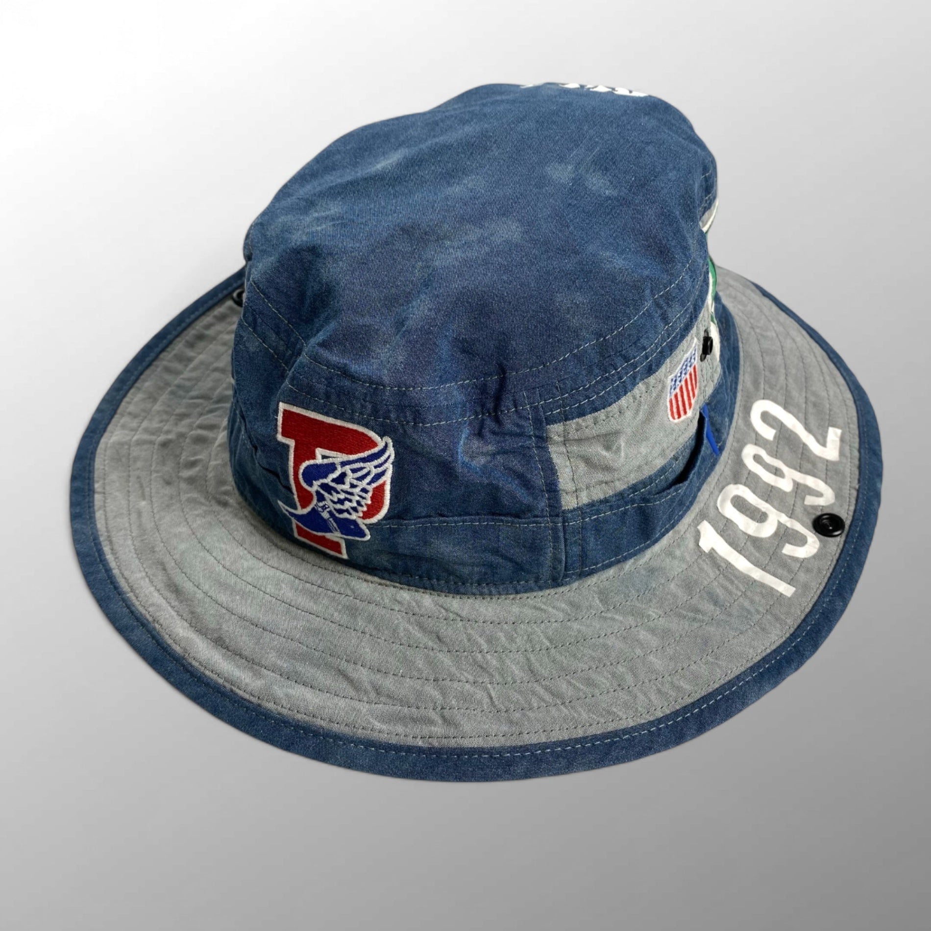 POLO by RALPH LAUREN ポロバイ ラルフローレン / 「LIMITED EDITION」 Indigo Stadium アウトドアハット インディゴ SIZE：S/M