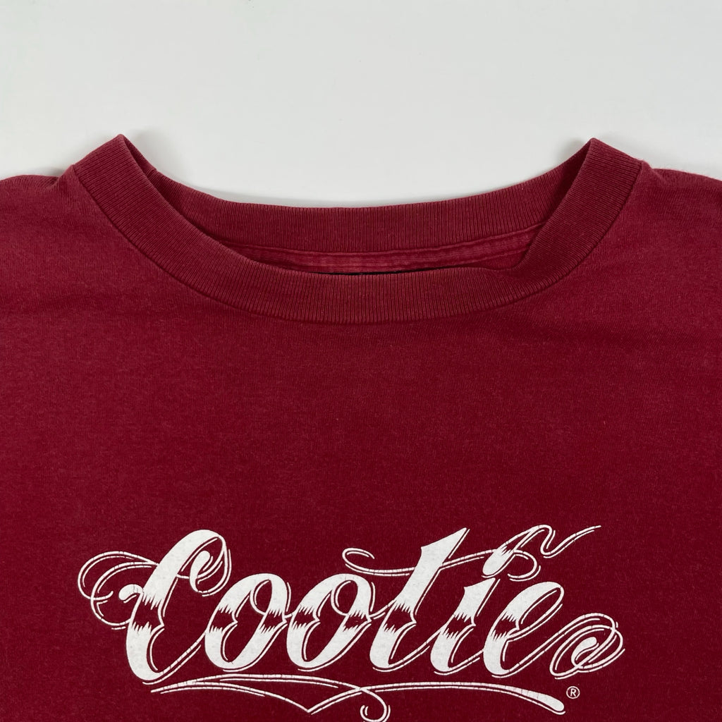 COOTIE / 筆記体ロゴTEE SIZE：L程度