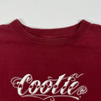COOTIE / 筆記体ロゴTEE SIZE：L程度