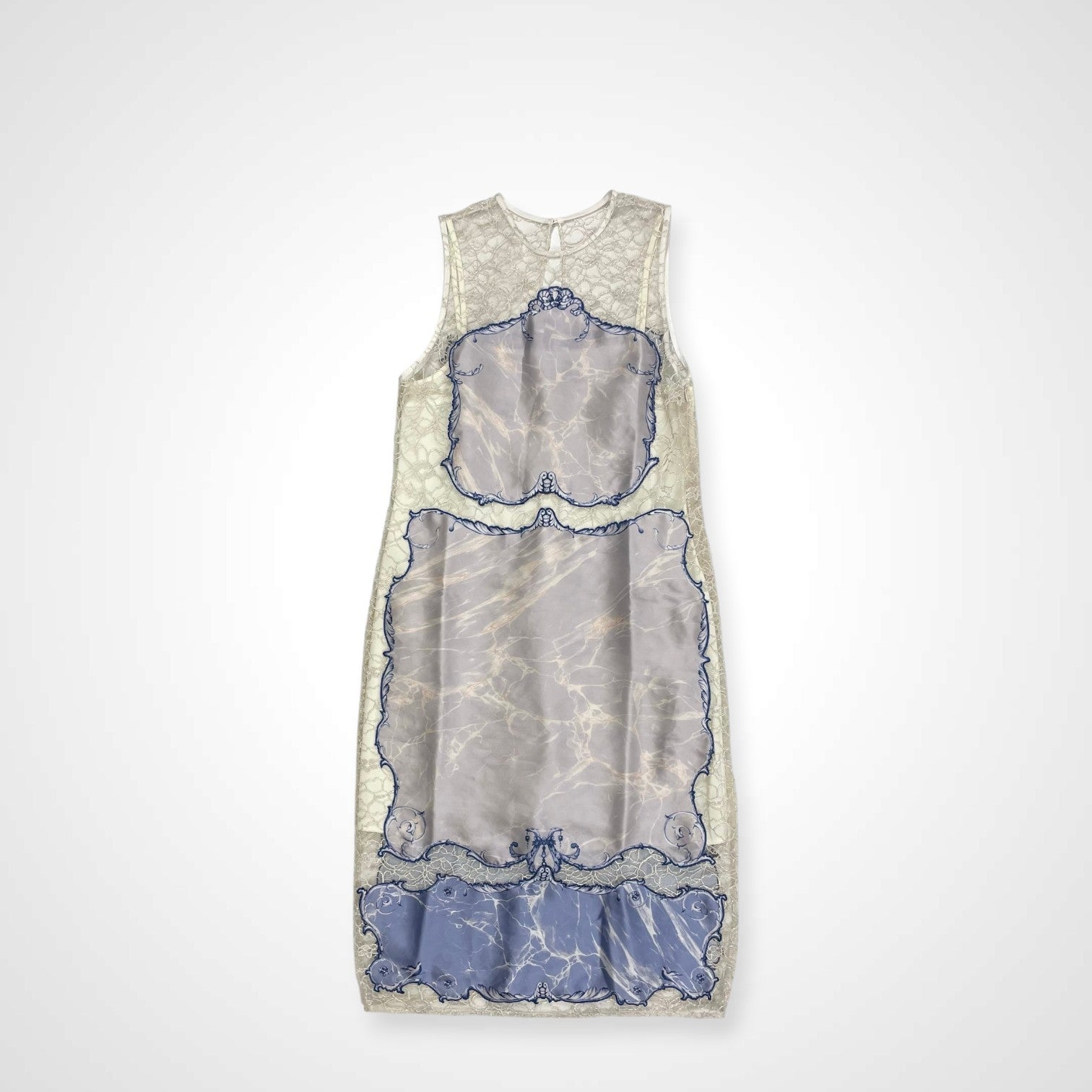 DISAYA ディサヤ / レース＆マーブルワンピース 参考定価：55,000程度 SIZE:US4