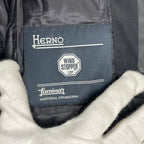 HERNO LAMINAR ヘルノ ラミナーシリーズ / 2WAYダウンコート ブラック 参考定価：150,000程度 SIZE:42