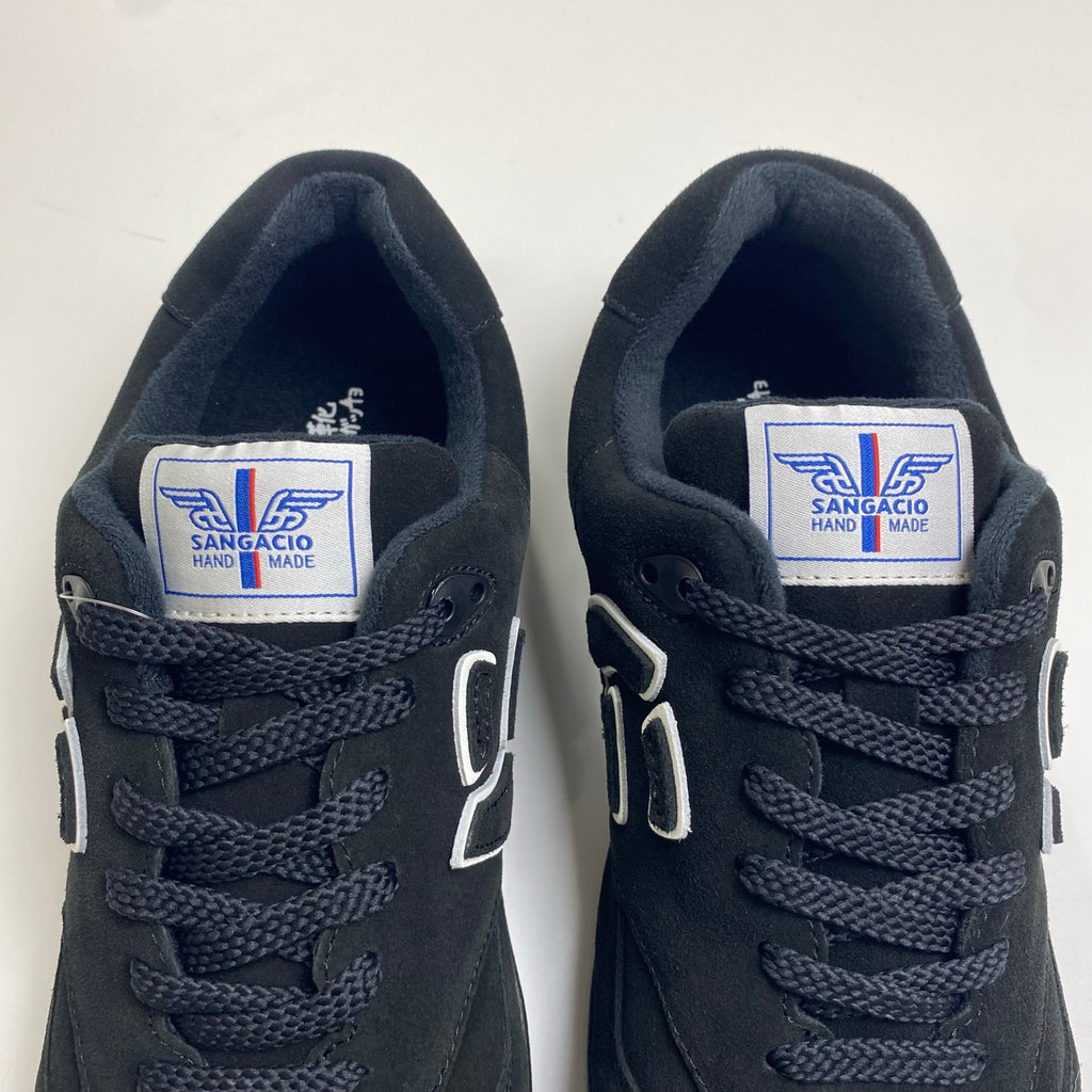 SANGACIO サンガッチョ / DRIVE ドライビングシューズ スニーカー ブラック 参考定価：22,500+tax SIZE:27cm