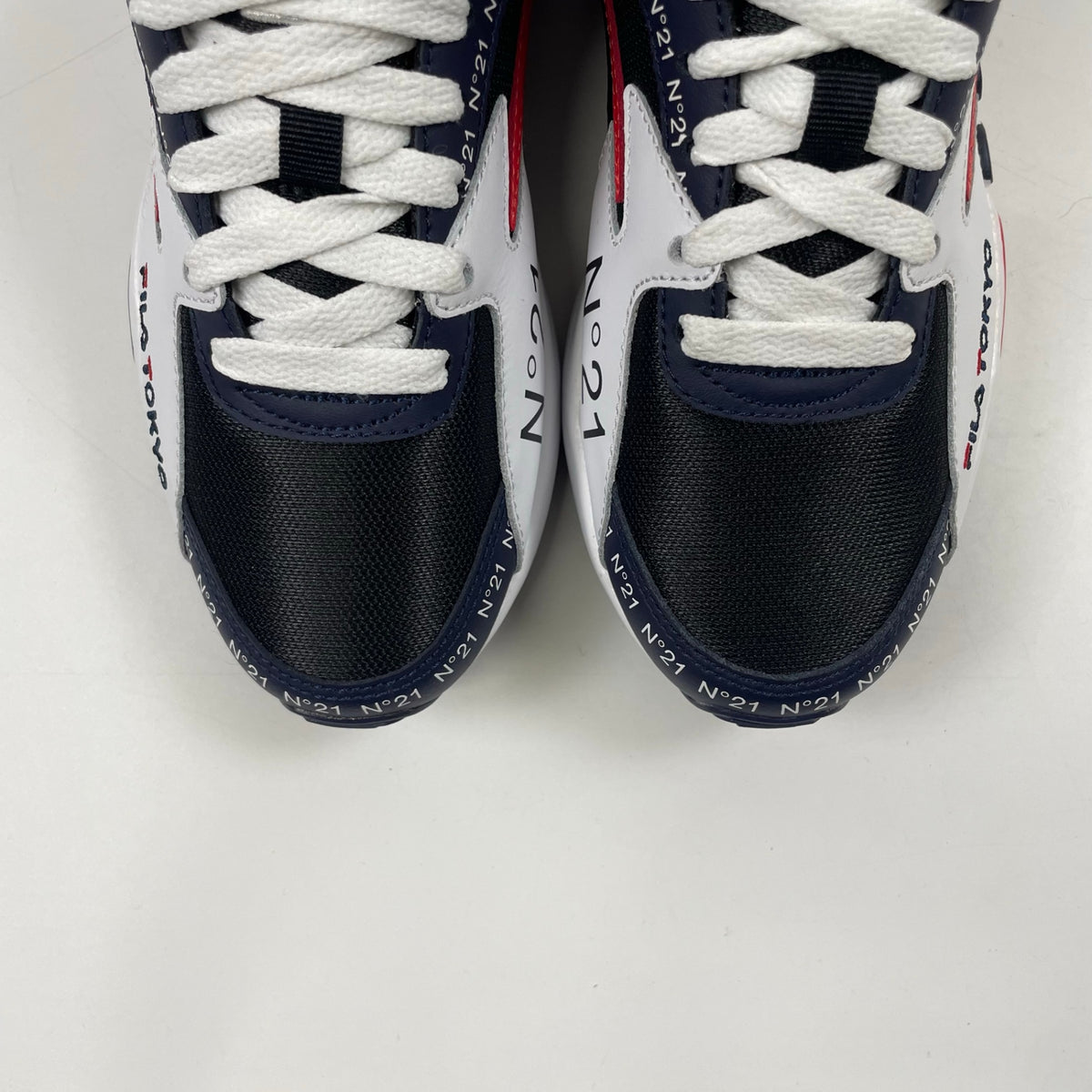 FILA × N°21 / コラボ MIND BLOWER スニーカー 極美品 参考定価：21,000+tax SIZE:23cm