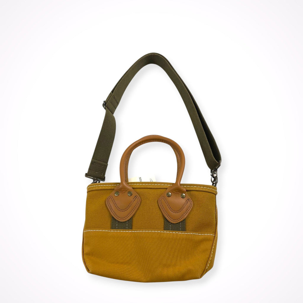 L.L. BEAN × BEAMS BOY / 別注 Deep Bottom Leather Handle Zip Tote Mini 参考定価：24,000+tax