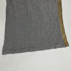 DRIES VAN NOTEN ドリスヴァンノッテン / 2トーンタンクトップ グレー×ゴールド 参考定価：30,000程度 SIZE:XS