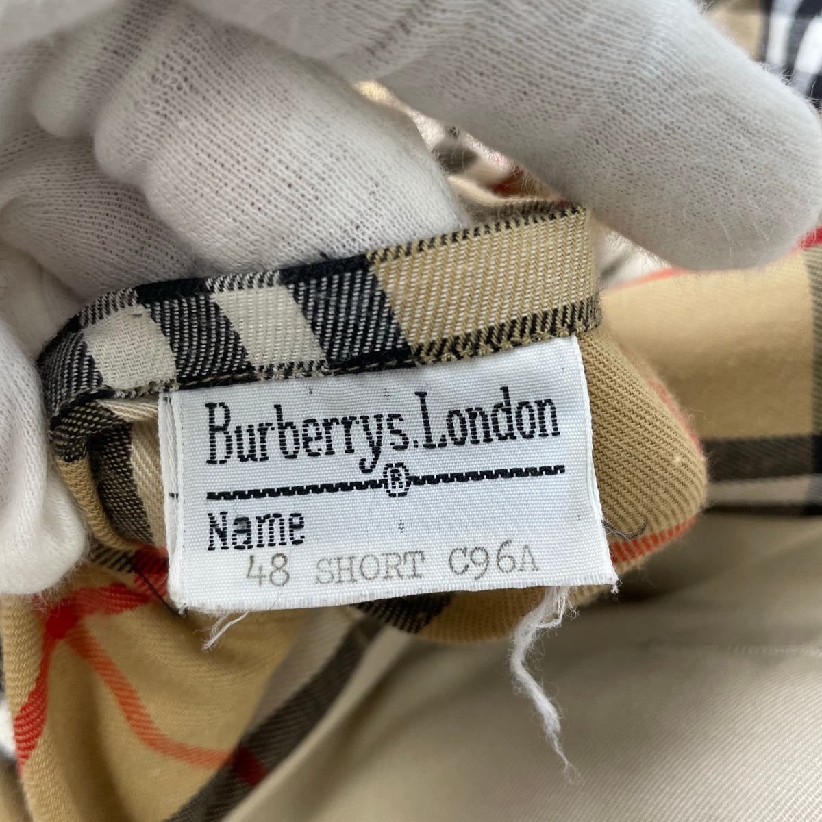 Burberrys / 96年 英国製ステンカラーコート SIZE:48
