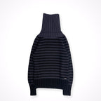 ARMANI JEANS / ボーダータートルネックニット 参考定価：50,000程度 SIZE:M