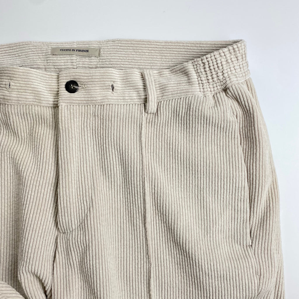 giabsarchivio ジャブスアルキヴィオ / MASACCIO コーデュロイスラックス 参考定価：35,000程度 SIZE：48