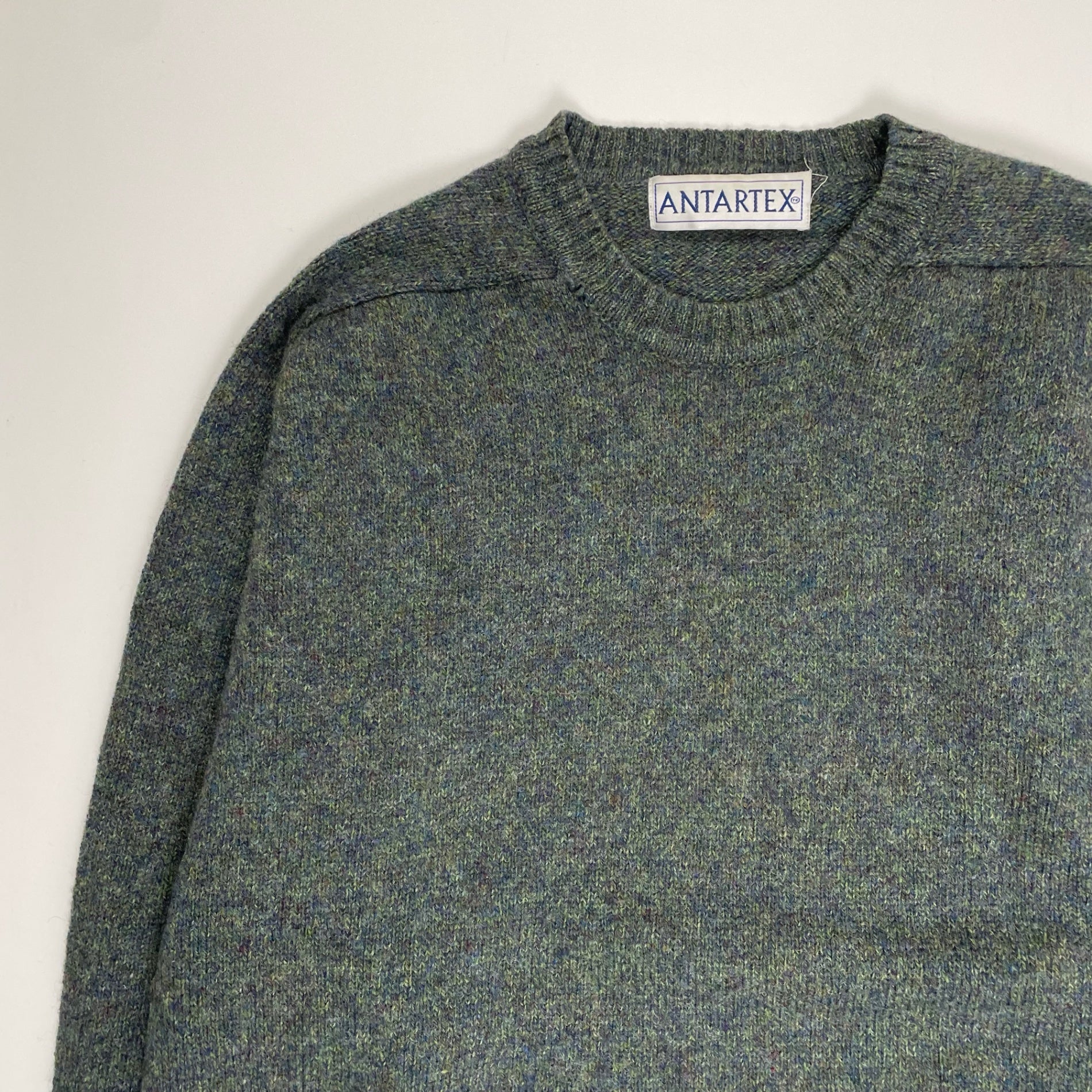 ANTARTEX アンターテックス / ヴィンテージニット グリーン 英国製 SIZE：L