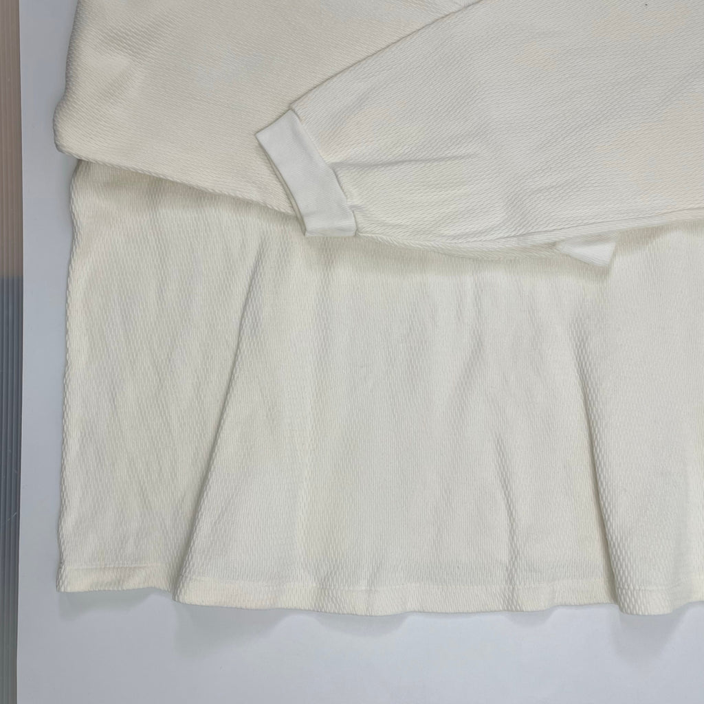 POLYPLOID ポリプロイド / OVERSIZE LONGSLEEVE B ホワイト 参考定価：26,000+tax SIZE:3