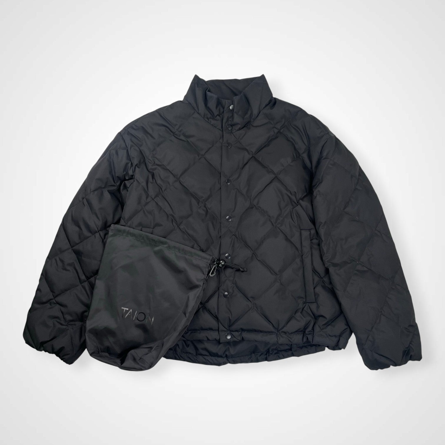 SOEJU ソージュ / コラボ キルティングダウンジャケット ブラック 参考定価：23,000+tax SIZE:2