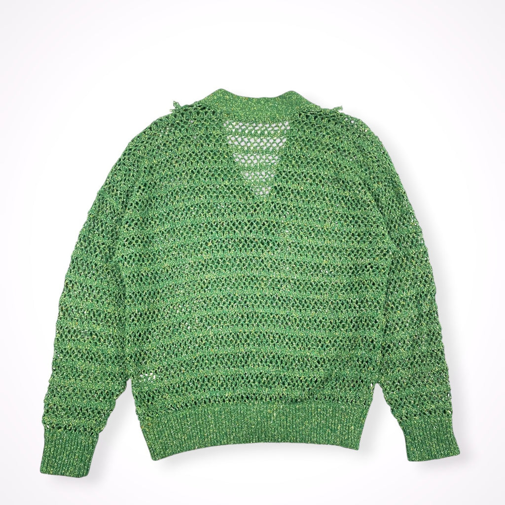 crepuscule x rroomm / シルクMIX crochet cardigan 参考定価：30,000+tax SIZE:FREE