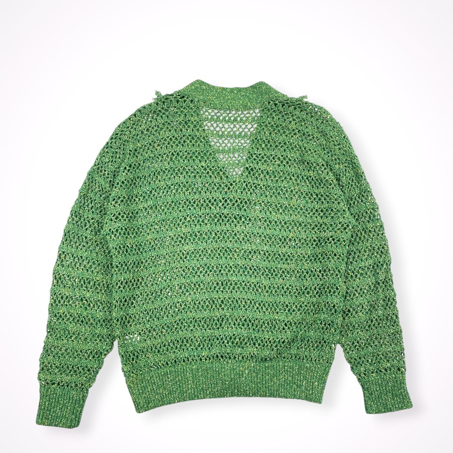 crepuscule x rroomm / シルクMIX crochet cardigan 参考定価：30,000+tax SIZE:FREE