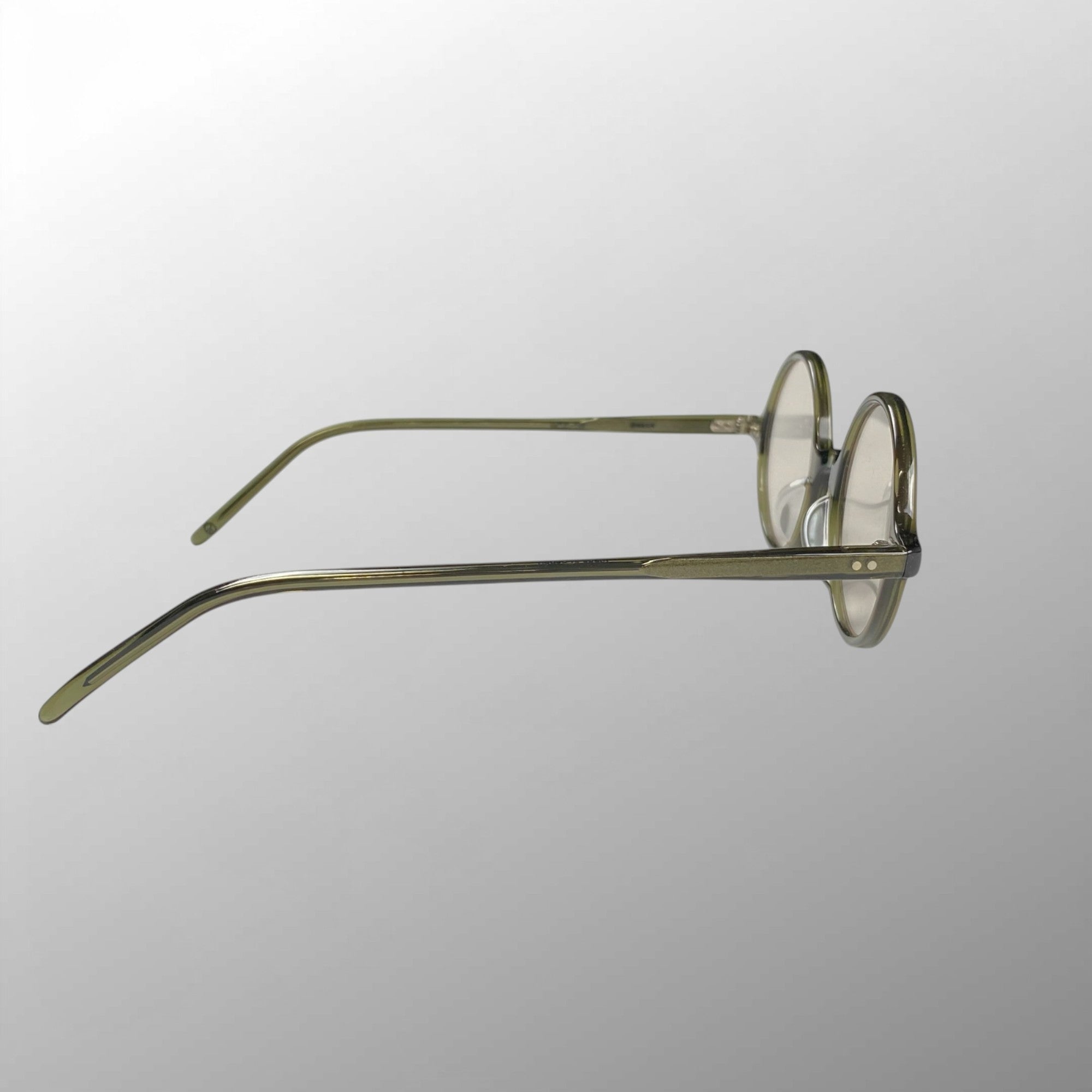 【極美品】 Porter Classic ポータークラシック × 金子眼鏡 / PEACE COLLECTION コラボ サングラス OLIVE 参考定価：46,000+tax