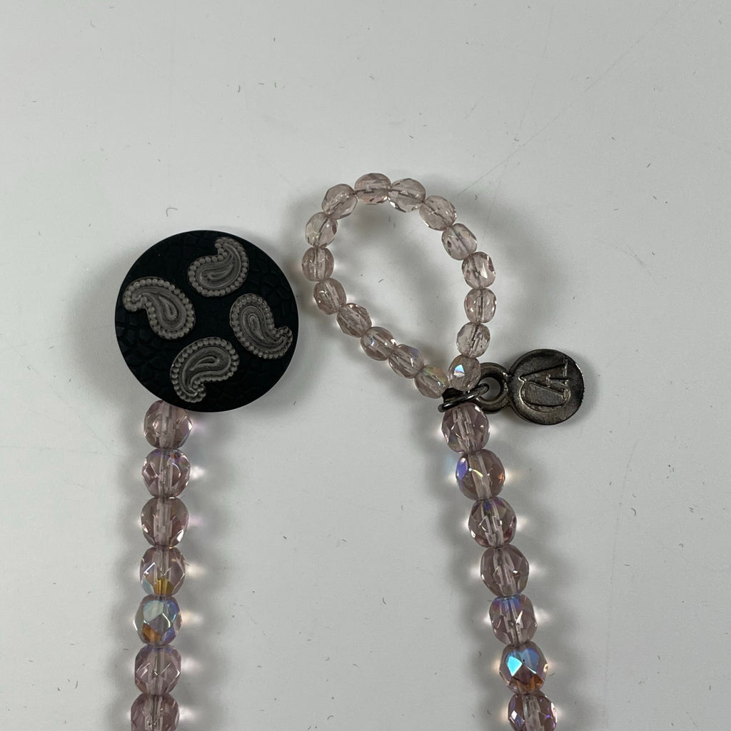 GIORGIO ARMANI / サークルビジューネックレス 箱付 参考定価：150,000程度