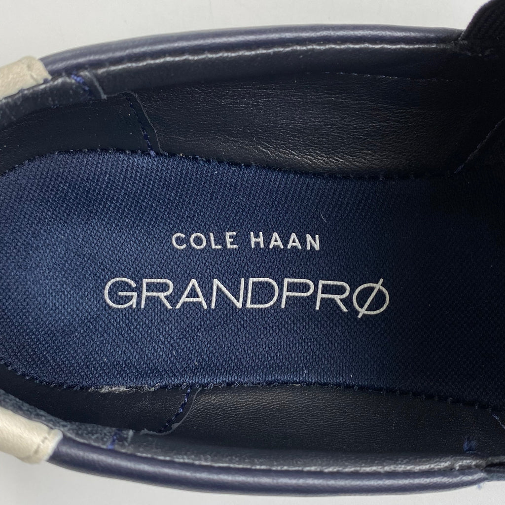 COLE HAAN コールハーン / レザースリッポン GRANDPRO ダークネイビー 参考定価：28,000程度 SIZE:7(24.5cm程度)