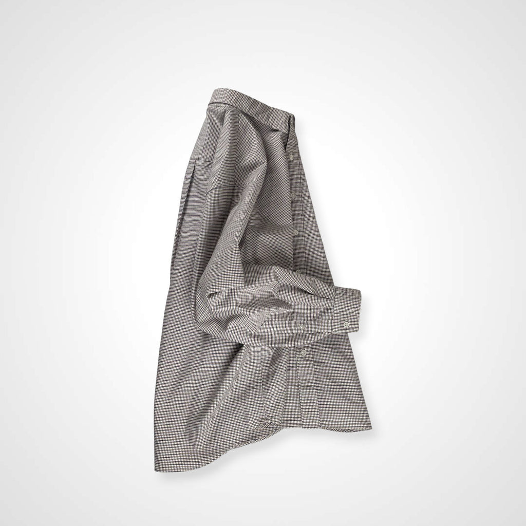 Steven Alan スティーブンアラン / OXFORD TATTERSALL REGULAR COLLAR SHIRT-NERD 参考定価：16,000+tax SIZE：L
