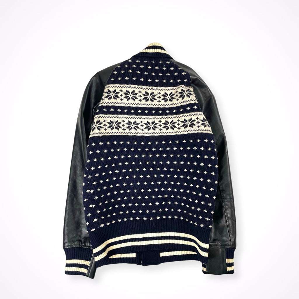 JUNYA WATANABE COMME des GARCONS MAN / 11AW ノルディック切替スタジャン SIZE:S
