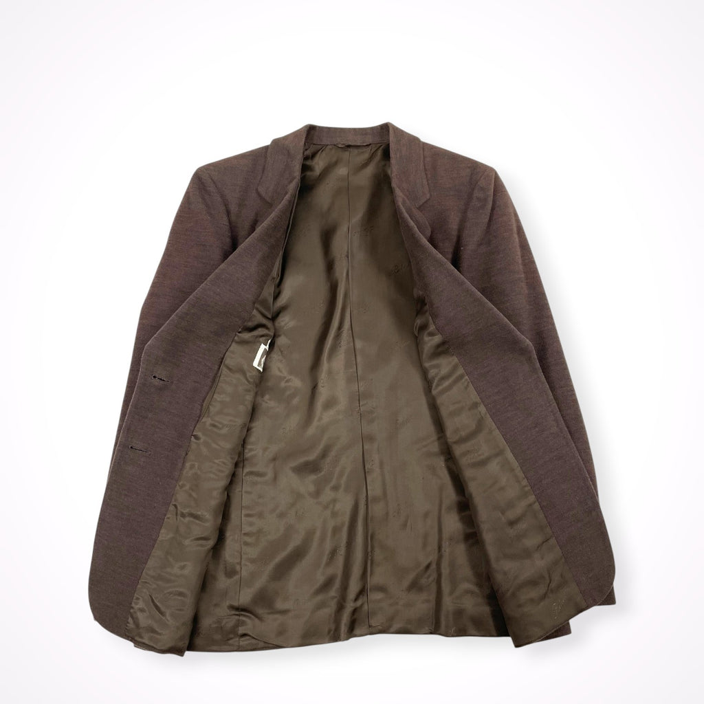 Belvest / ヴィンテージ コットンウールセットアップ ブラウン