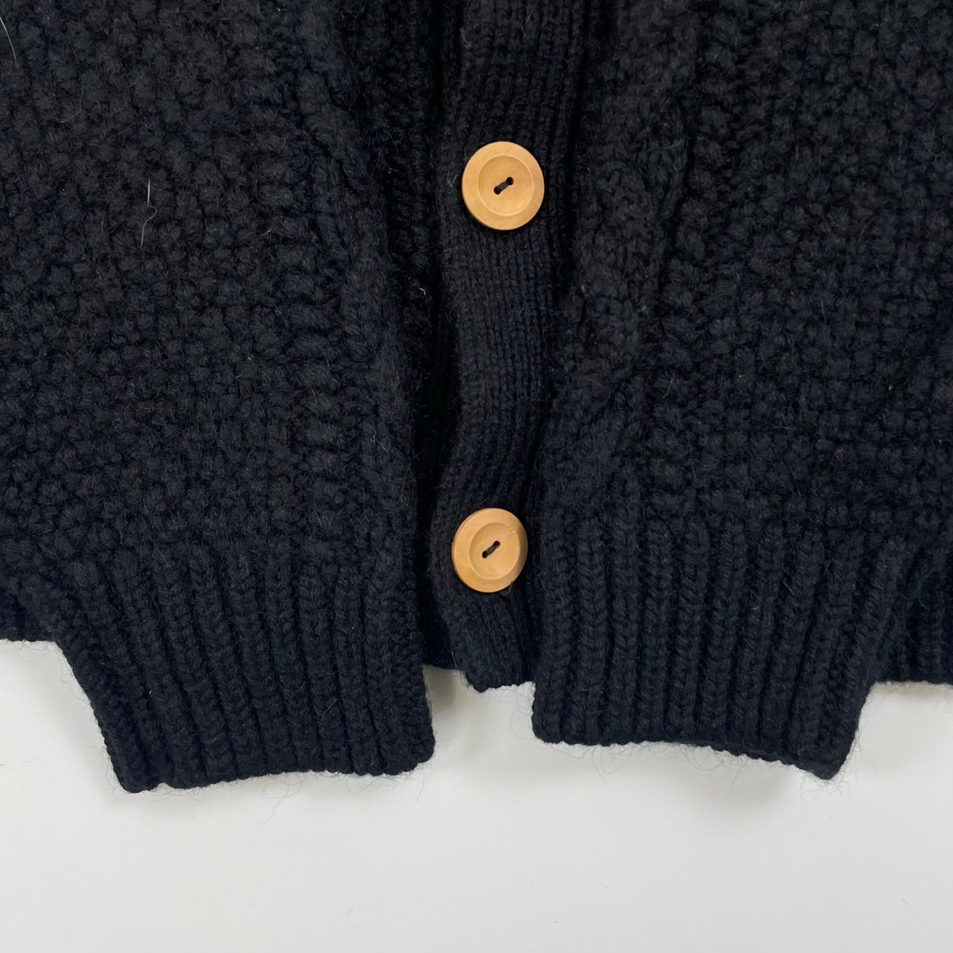 FREAK'S STORE フリークスストア / ケーブルニットジャケット ウッドボタン  SIZE:S