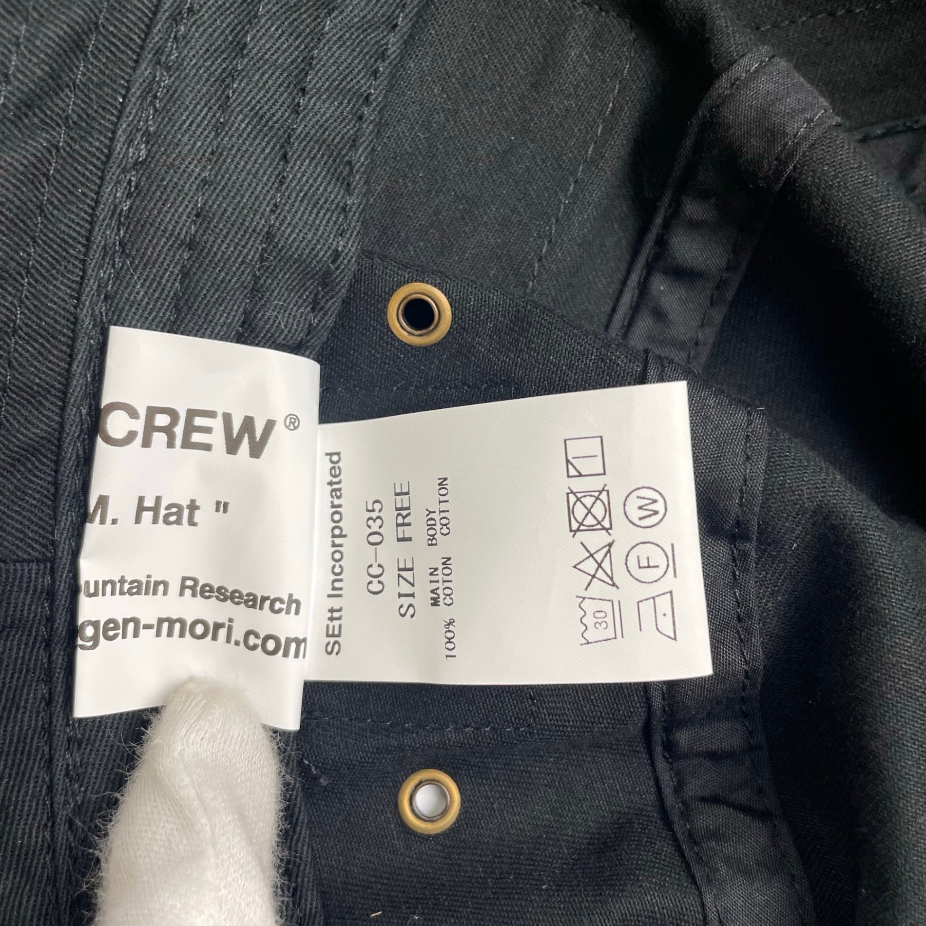 MOUNTAIN RESEARCH マウンテンリサーチ CAMP CREW キャンプクルー / H.I.T.M. Hat パラサイト ハット 参考定価：9,000+tax