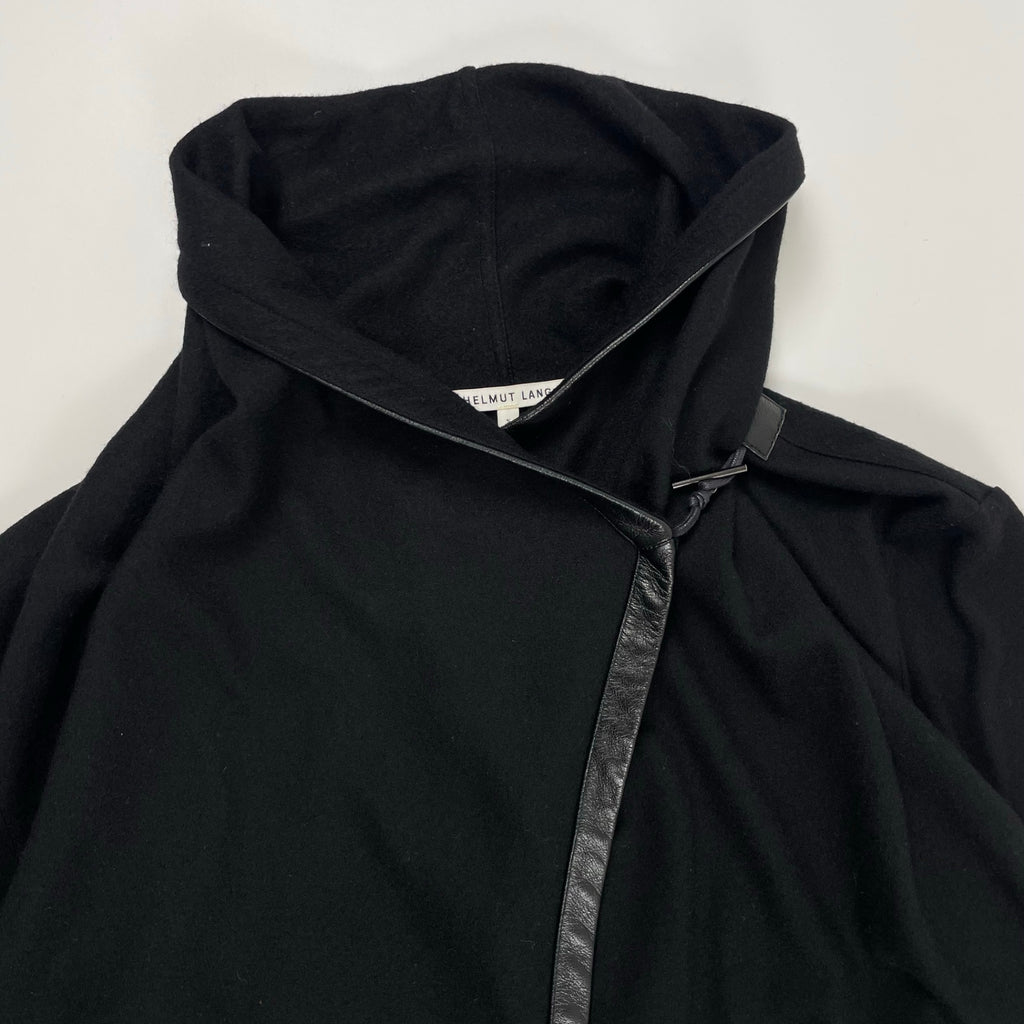 HELMUT LANG ヘルムートラング / レザーパイピング デザインライトコート 参考定価：63,000程度 SIZE:S