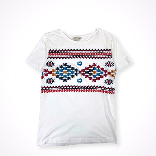 PAUL＆JOE / ステッチデザインTシャツ 参考定価：32,000程度 SIZE:S