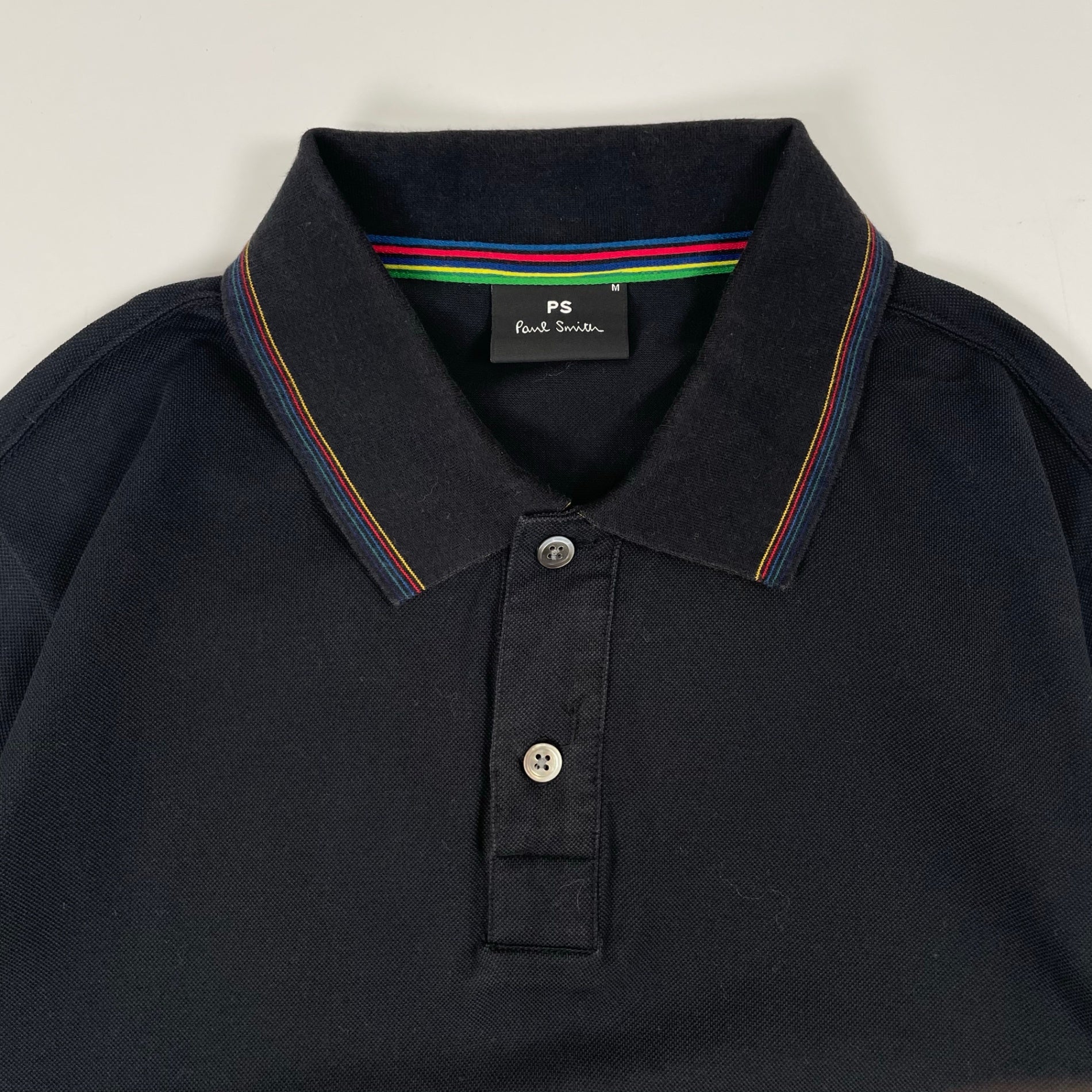PS PAUL SMITH / マルチカラーポロシャツ 参考定価：15,000程度 SIZE:M