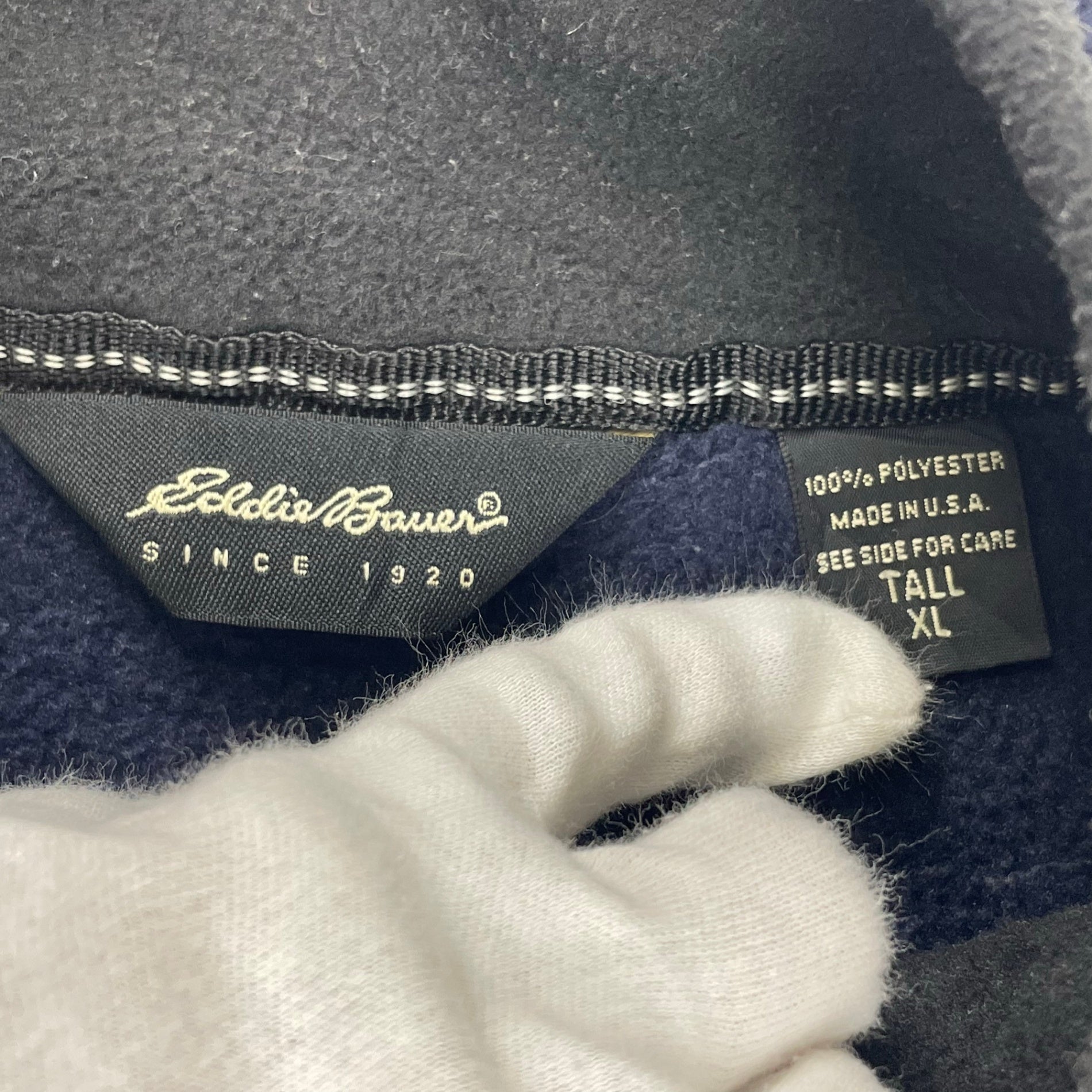 Eddie Bauer エディーバウアー / 90s ワイドフリースベスト USA製 SIZE:XL