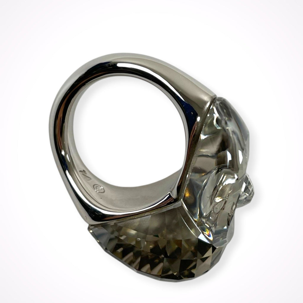 SWAROVSKI / クリスタルハートリング 箱付