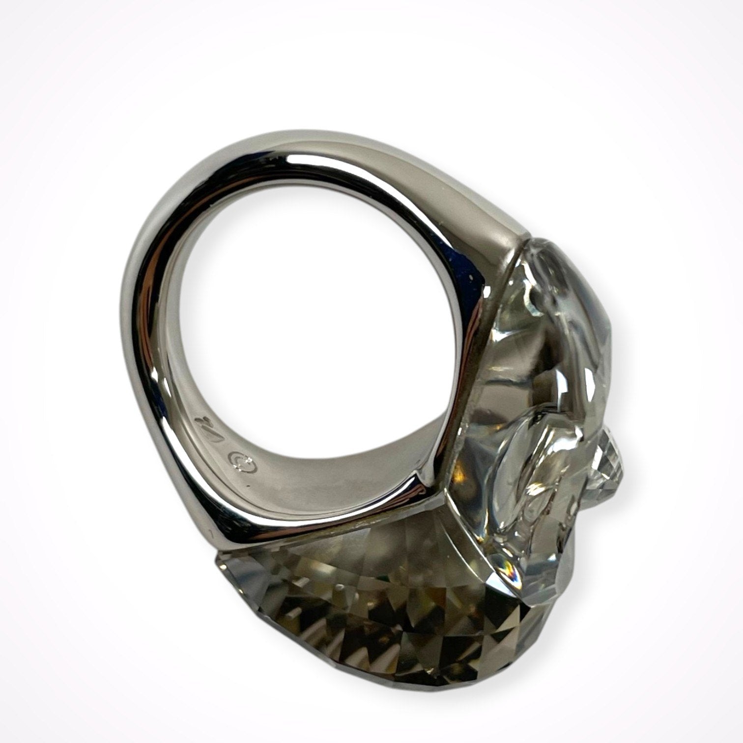 SWAROVSKI / クリスタルハートリング 箱付