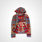 Burden × rockmount / ネイティブ柄フリースパーカー 参考定価：19,000+tax SIZE:M