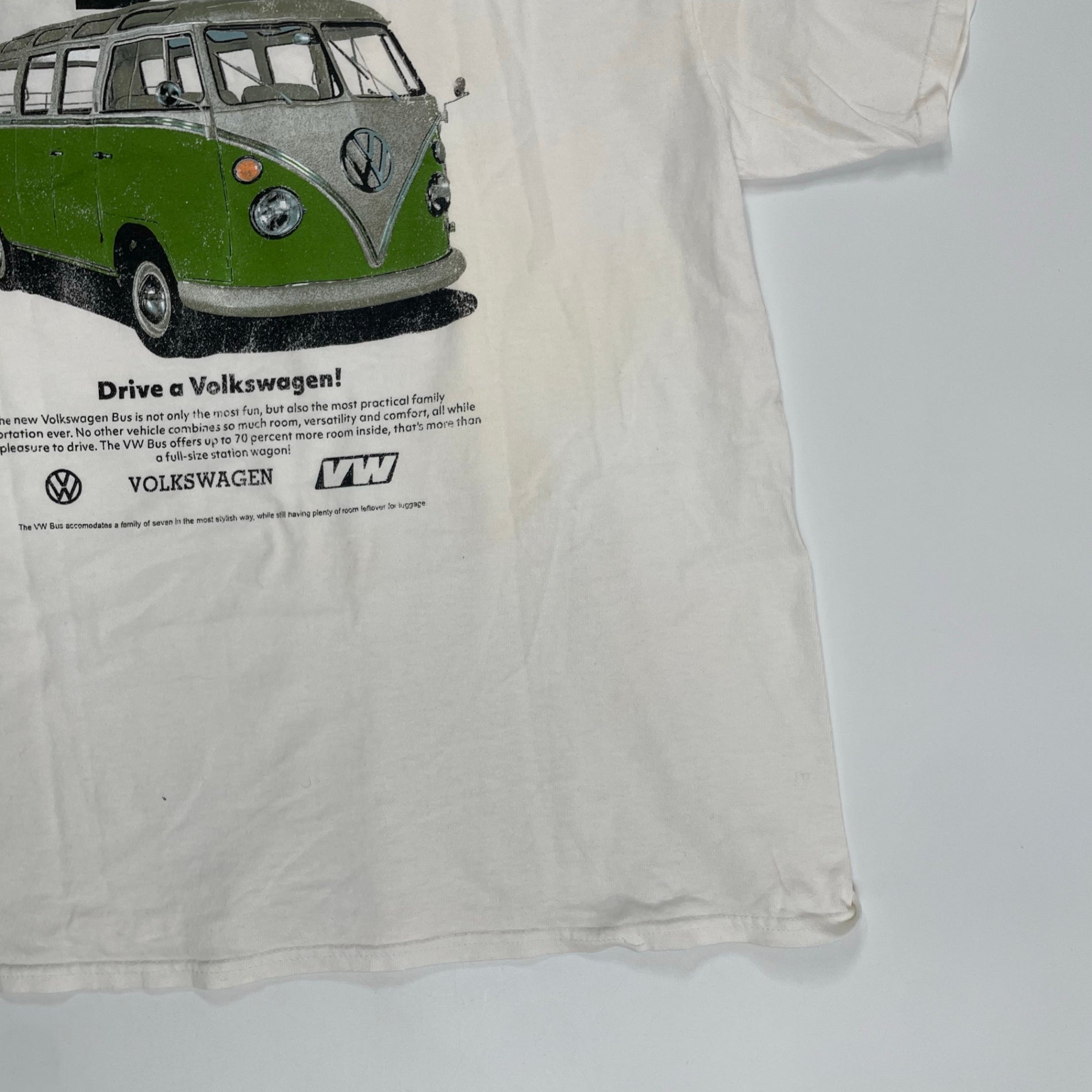 VOLKSWAGEN フォルクスワーゲン / VOLKSWAGEN 「Bus」 ヴィンテージTEE ホワイト SIZE：XL