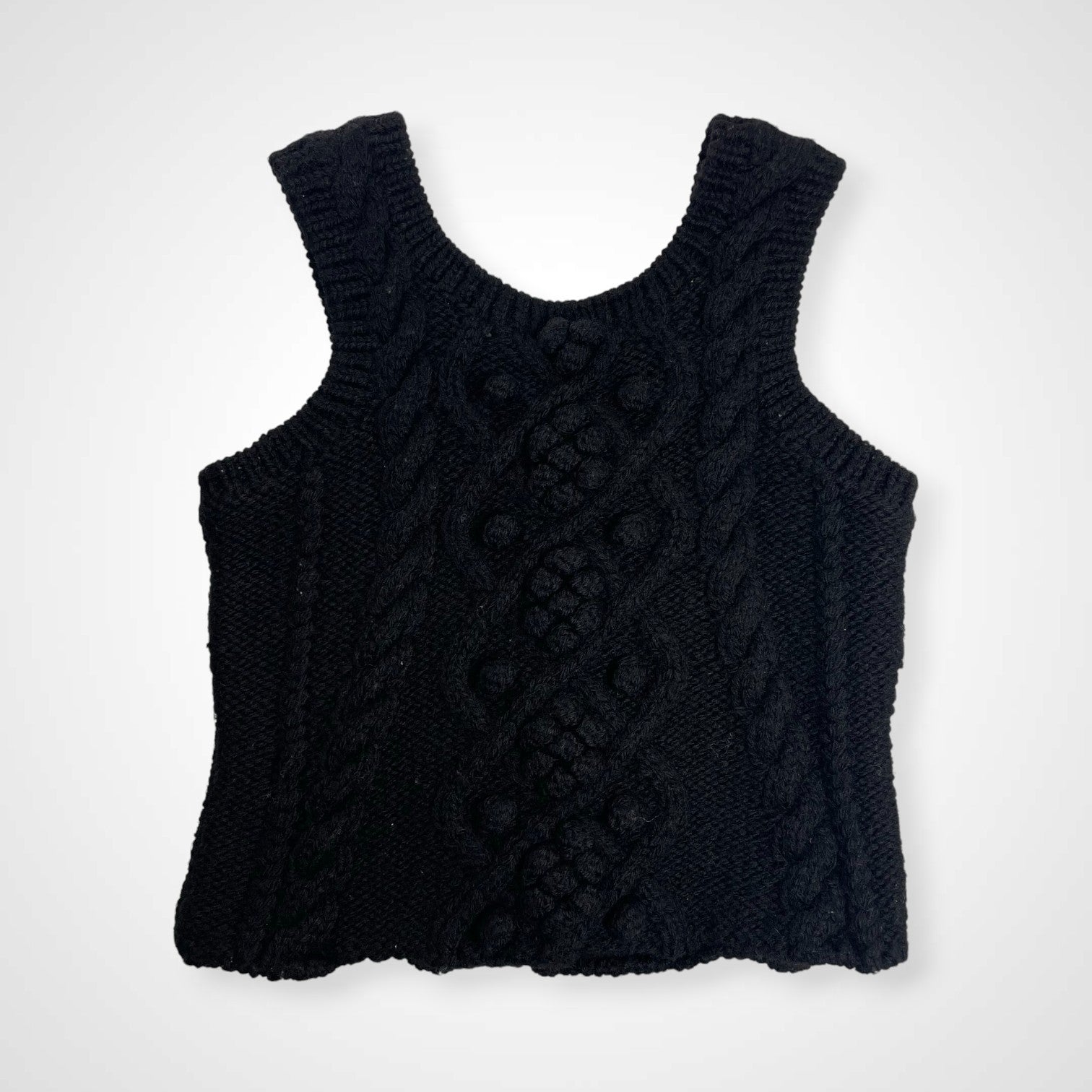 tao COMME des GARCONS タオ コムデギャルソン / 05AW ケーブルニットビスチェ 1stコレクション SIZE:FREE