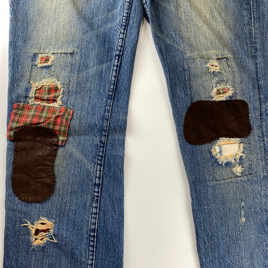 限定 POLO RALPH LAUREN ポロラルフローレン / BOBBY JEAN パッチワークデニム CRUISE/HOLIDAY2011 SIZE:W80cm